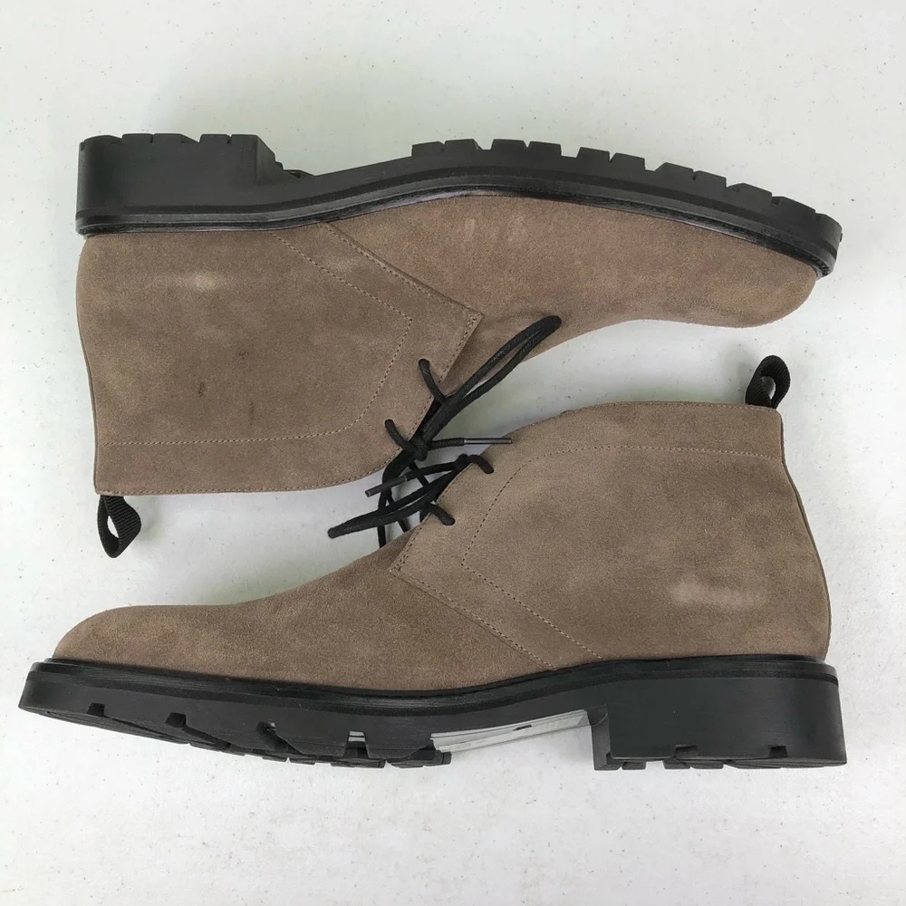 Calvin Klein Ultan Tan Suede Chukka Boots